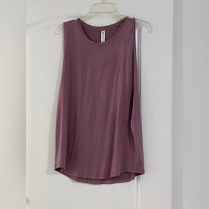 Athleta Mauve Tank Muscle Tee - Medium